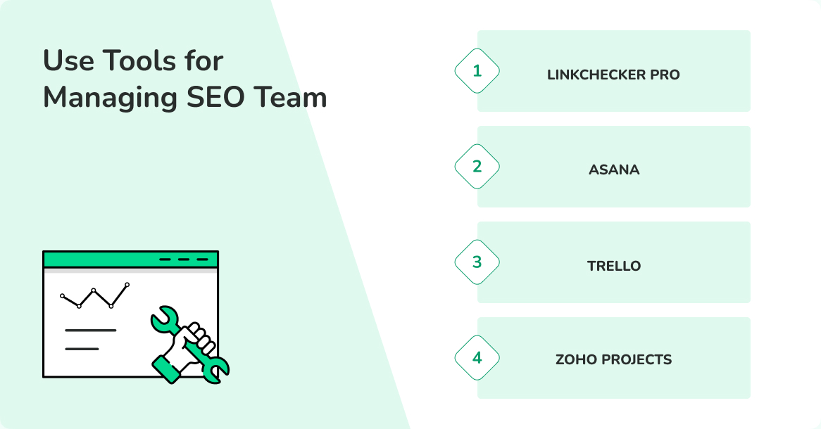Use Tools for Managing SEO Team